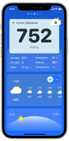 Weather R7 App